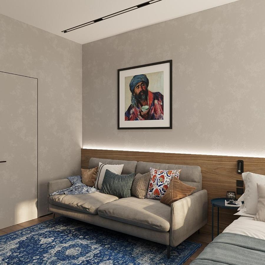 Blueloft 47 L Studio With Balcony Tasjkent Exteriör bild